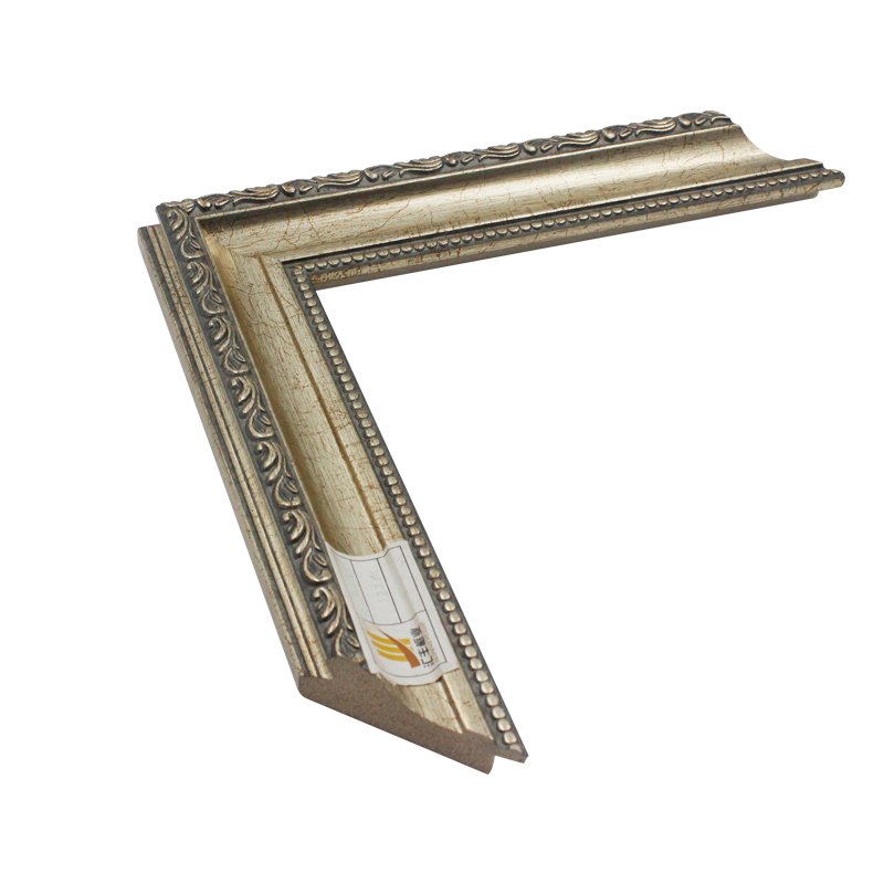 Hot Selling Vintage Style Gold And Silver Decorative PS Picture Frame Moulding
