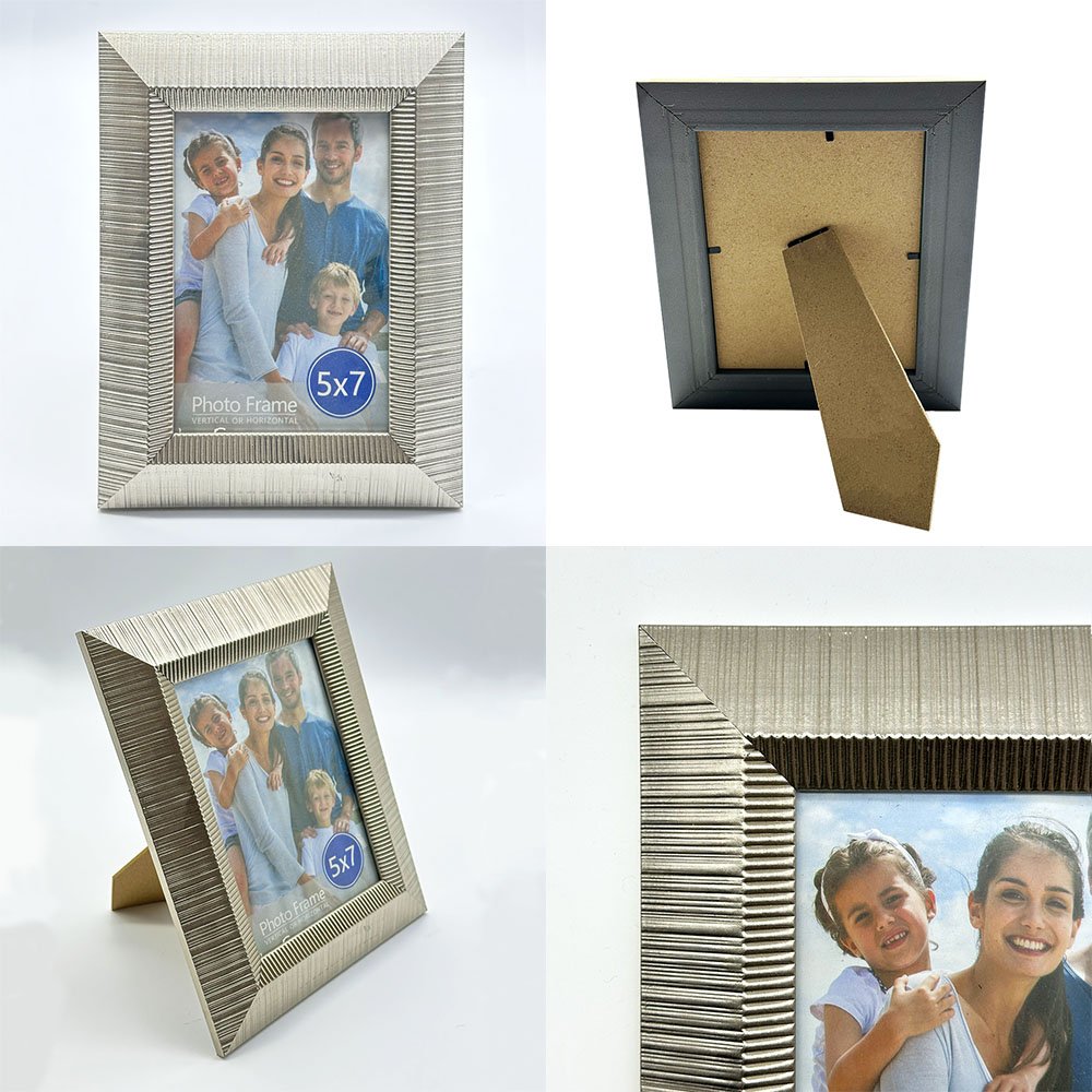 Factory Price PS Picture Frames and Wedding Photo Frame Plastic ps photo frame for home decor