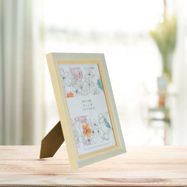 Prime 100 Meters Pine Wood Moulding in Pastel Colors 22 X 28 MM Modern Design Style High Photo Frame Decoration