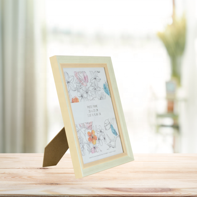 Prime 100 Meters Pine Wood Moulding in Pastel Colors 22 X 28 MM Modern Design Style High Photo Frame Decoration