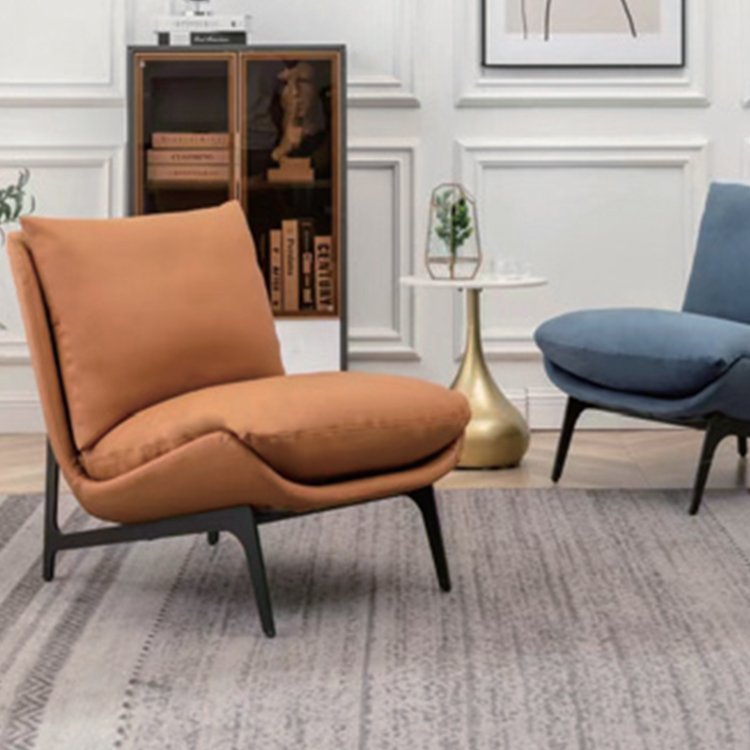 Foshan Factory High Quality Leisure Chair with Moulded Plywood Wood Frame for Living Room Accessory