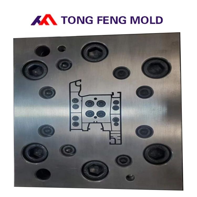 Pvc Cable Trunking Extrusion Mould Die Head Pipe Profile Moulding Machine Moulds Plastic Frame Mold