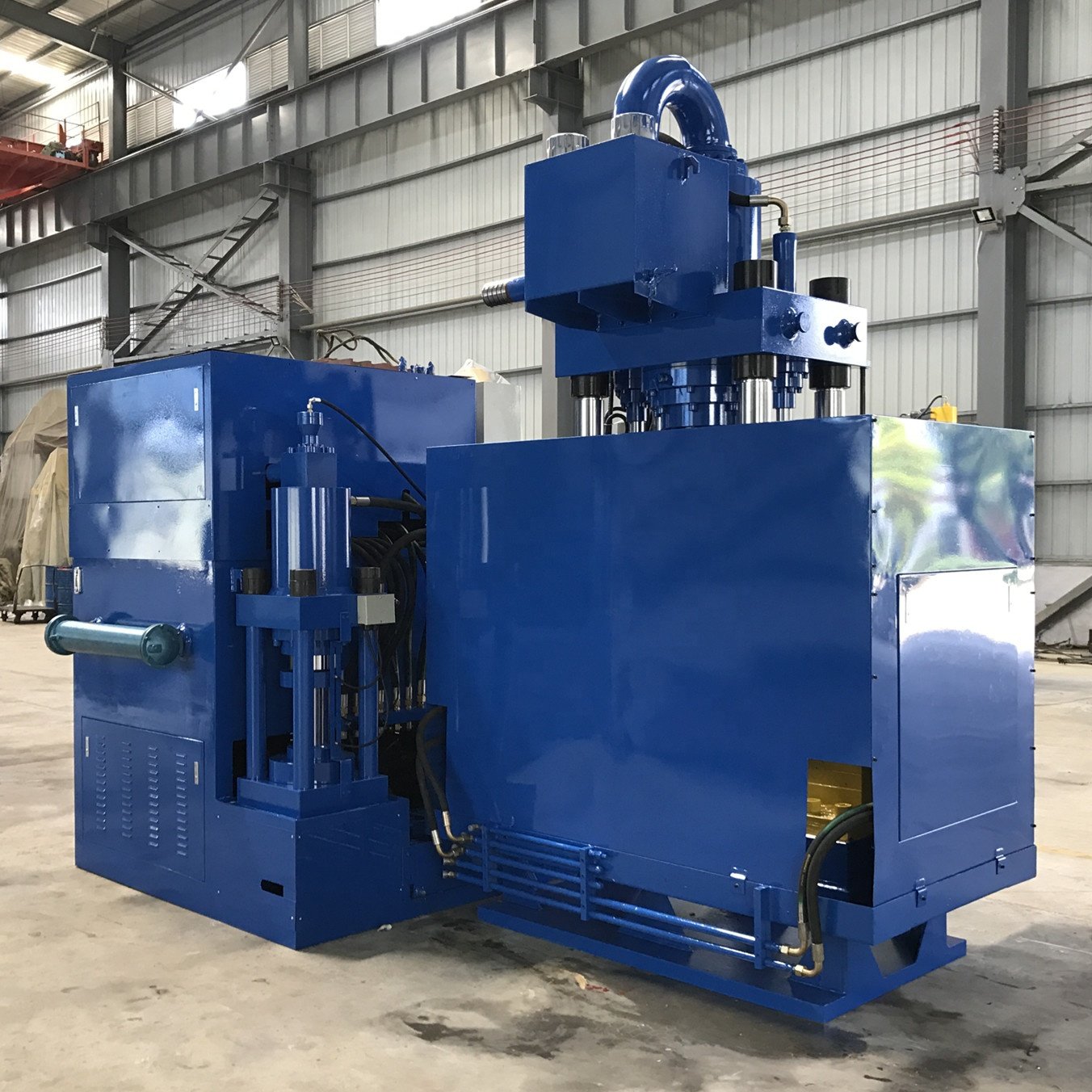 Yongheng Hydraulic Y98-600 Industrial Servo Metal Tube Forming Hydroforming Machine With Mould