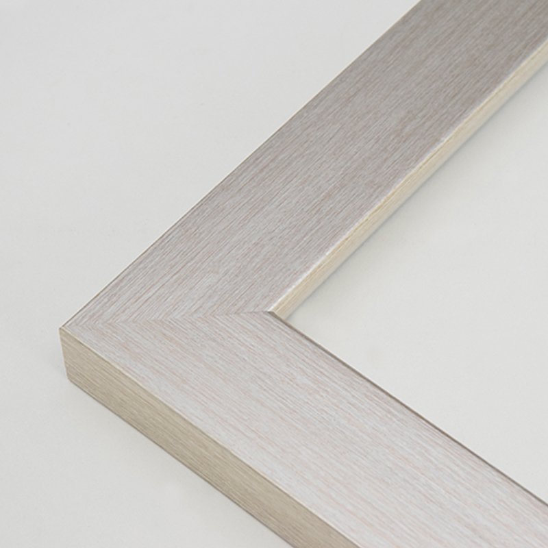 Wholesale T4035 Series Custom Different Size Modern Light Golden White Picture Painting PS Moulding Frame