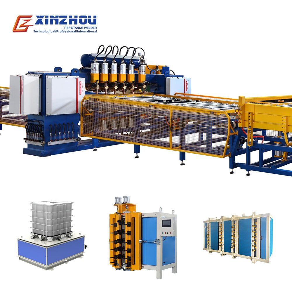 1000 liters ibc cage production line ibc tank making machine ibc cage steel frame welding machine