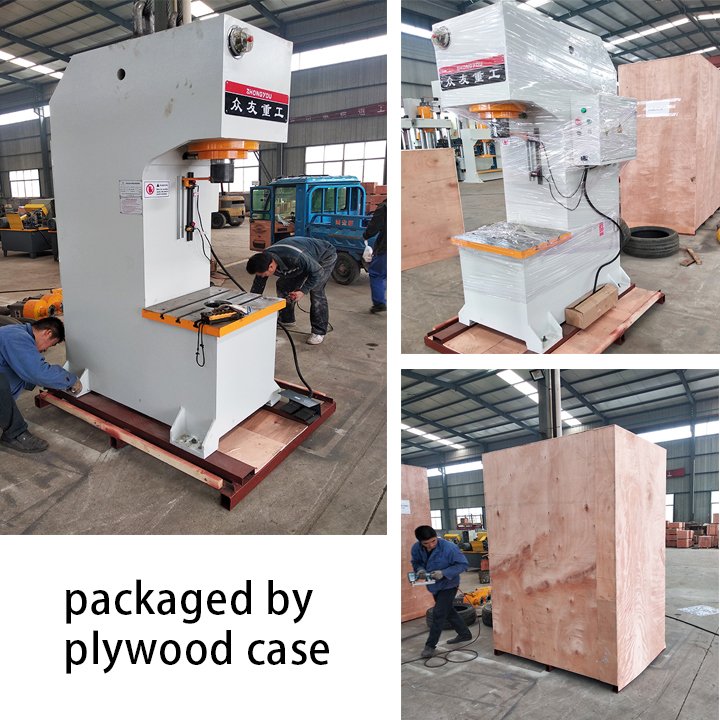 30 ton C frame hydraulic press for metal punching