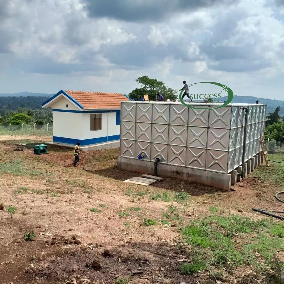 Customized Assembled HDG Water Tank 10000 Liter High Quality Galvanized Water Well Tanks