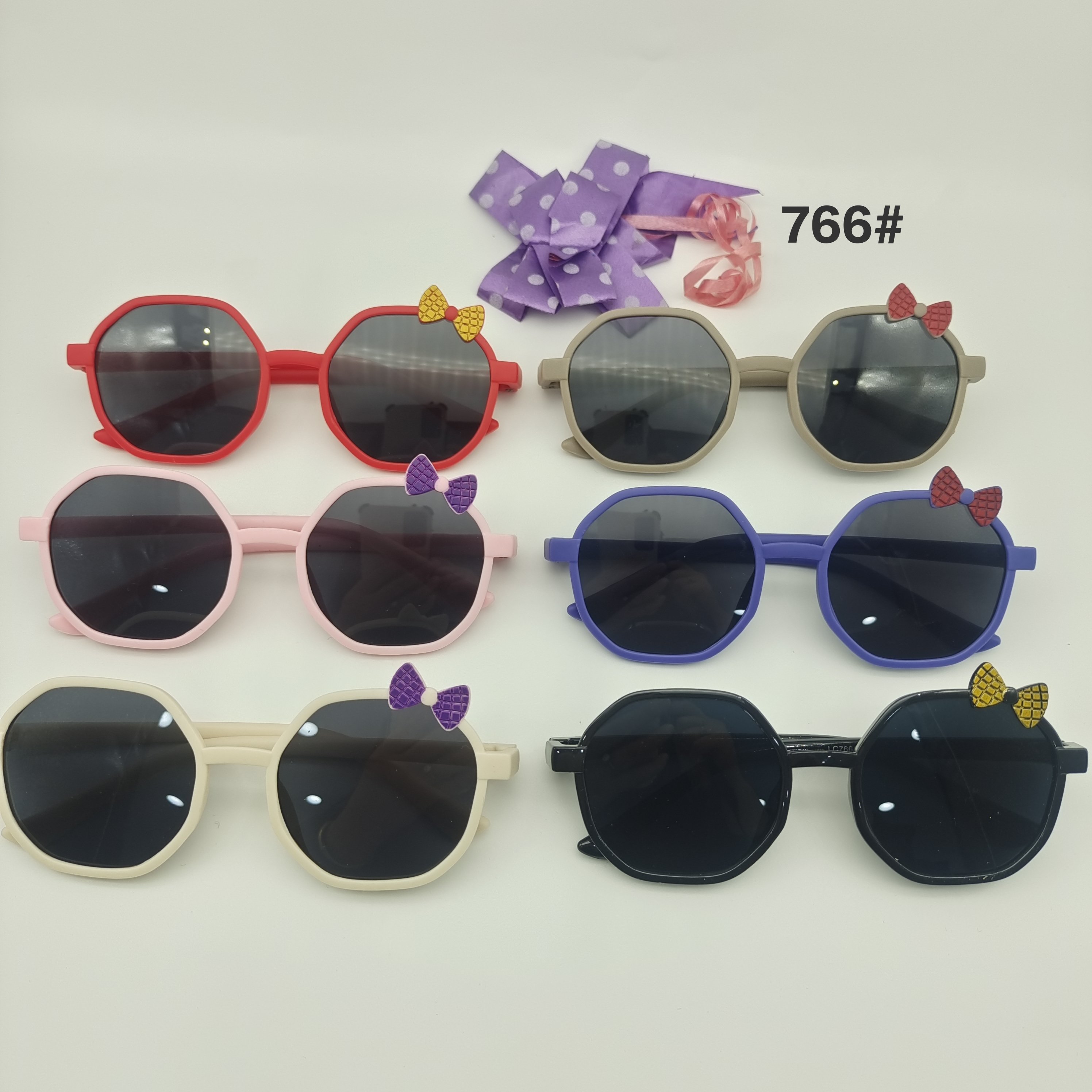 Multi-color plastic sunflowers fashion UV400 cute outdoor baby children kids sunglasses Cool Custom Logo Kids Glasses