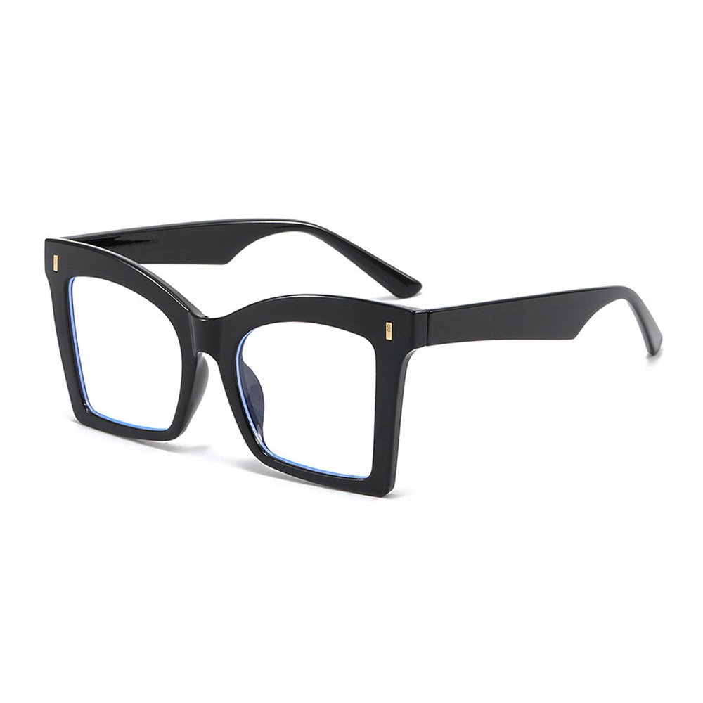Oversized Square Optical Frames Transparent Anti Blue Light Eyewear Unisex Fashion Vintage Eyeglasses Frame