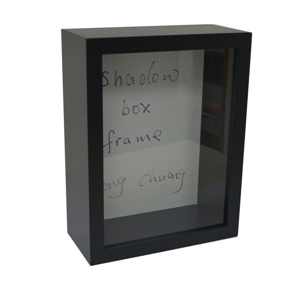 New Square Deep Shadow Box White black Photo Picture Frames