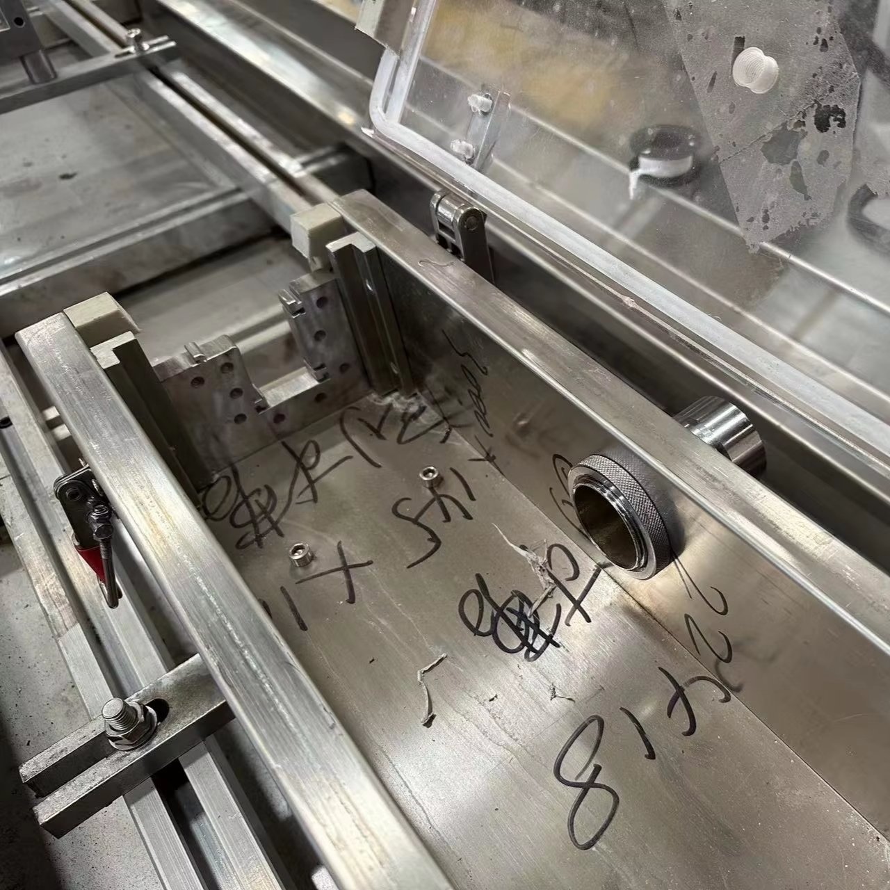 40*48mm upvc window frame mould plastic profile extrusion mold