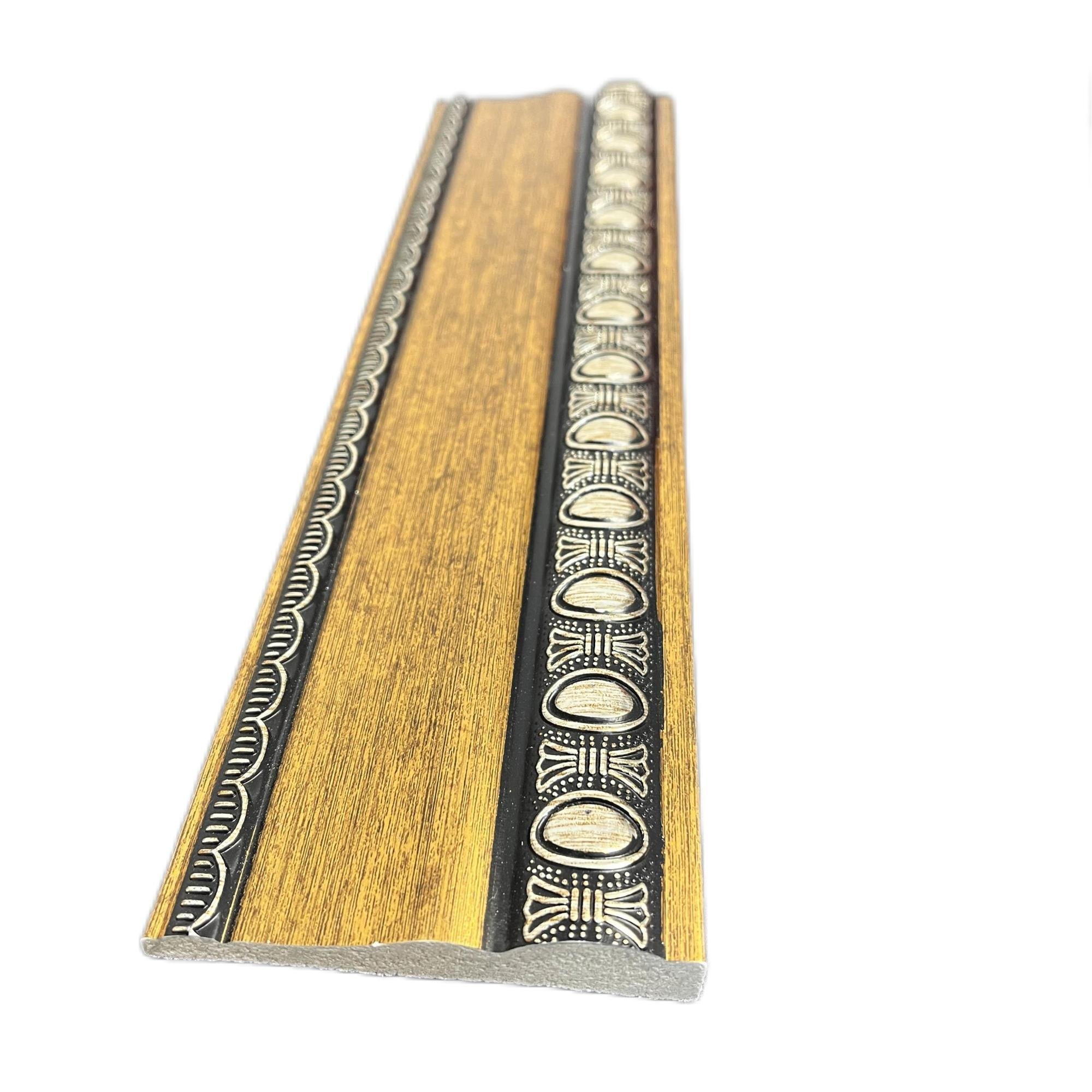 Picture Strip "polystyrene Foam Cornice Plastic Wood Grain Ceiling Moldings" Ps Photo Frame