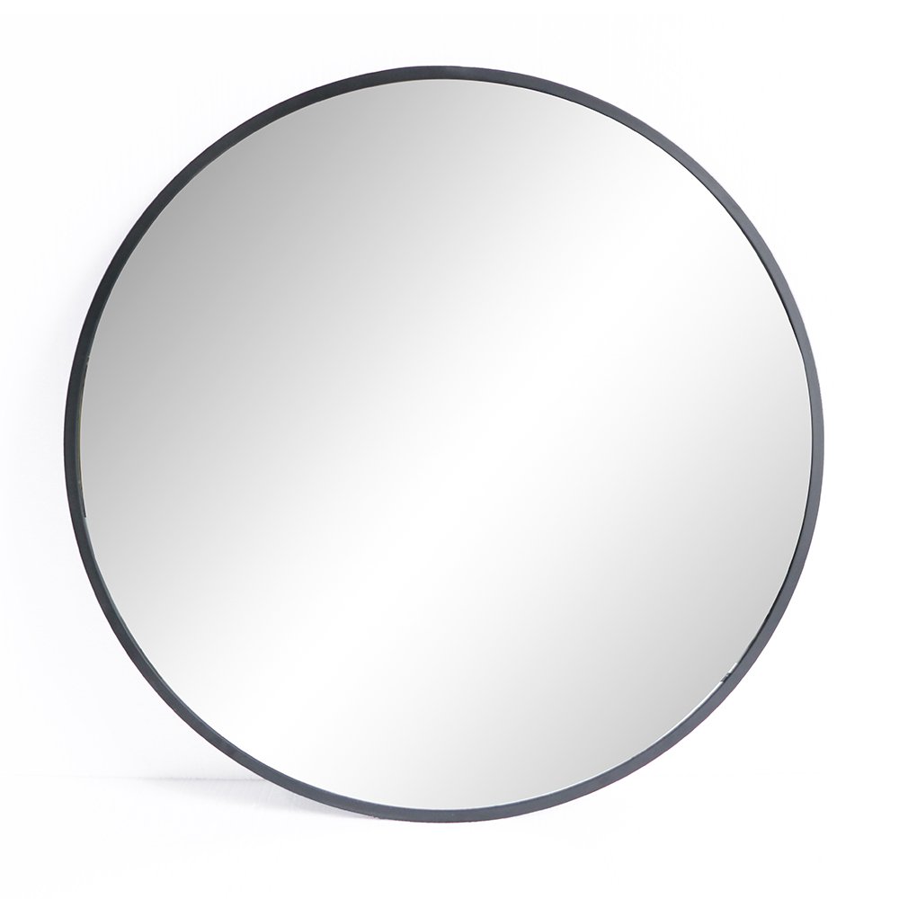 home wall decor Modern round Wall Mirror with Gold Frame Small Glass Mirror with Metal Frame for Gym Kitchen or Living Room