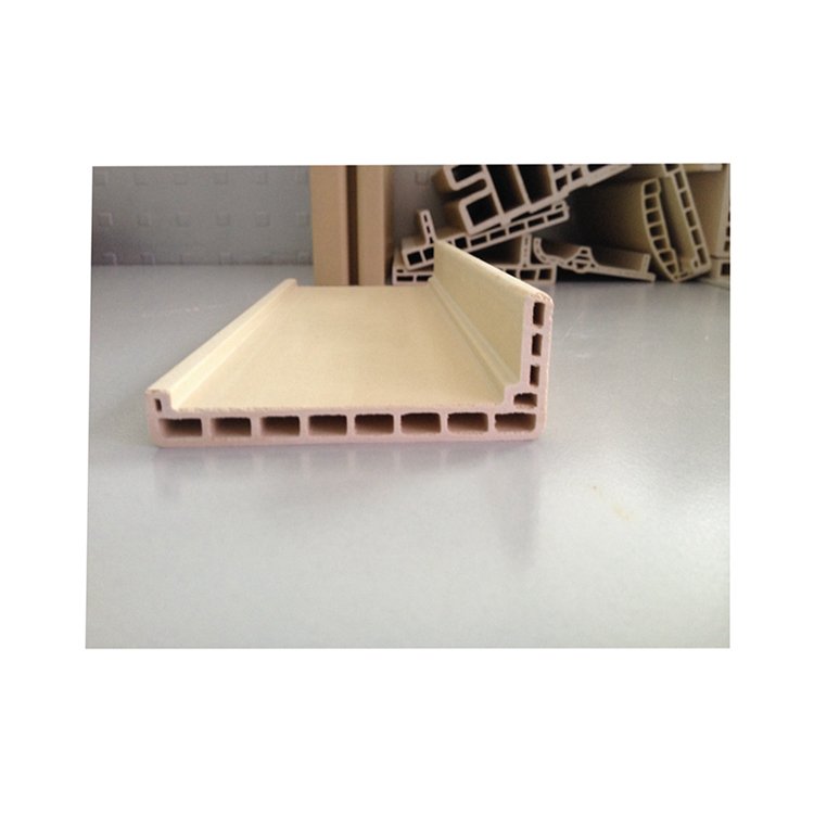 Factory Manufacture Various Wood Plastic Material Luxury Wpc Door Architraves Moulding