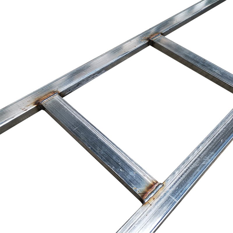 Turning custom aluminum air conditioner rack round tube punching steel frame metal stamping parts
