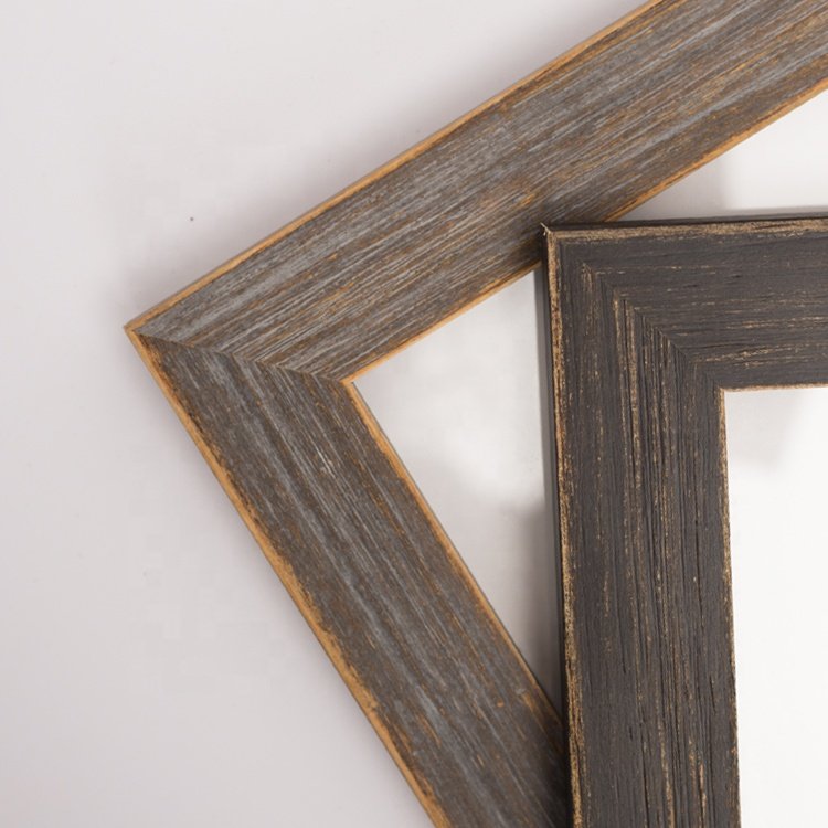 HOFINE custom American retro light luxury solid wood floating molding decorative picture photo frame
