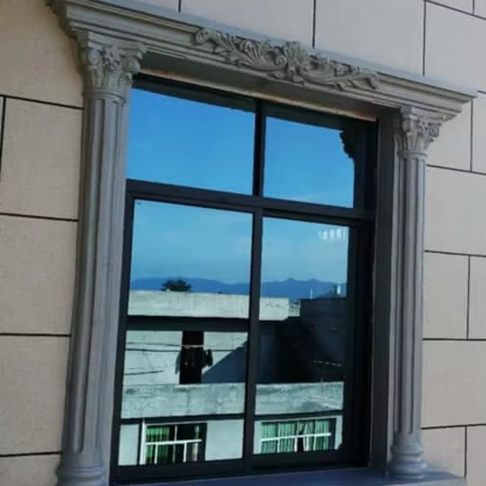 Best quality Decorative concrete molds for windows plastic frame mouldings exterior decorative concrete window trim moulding