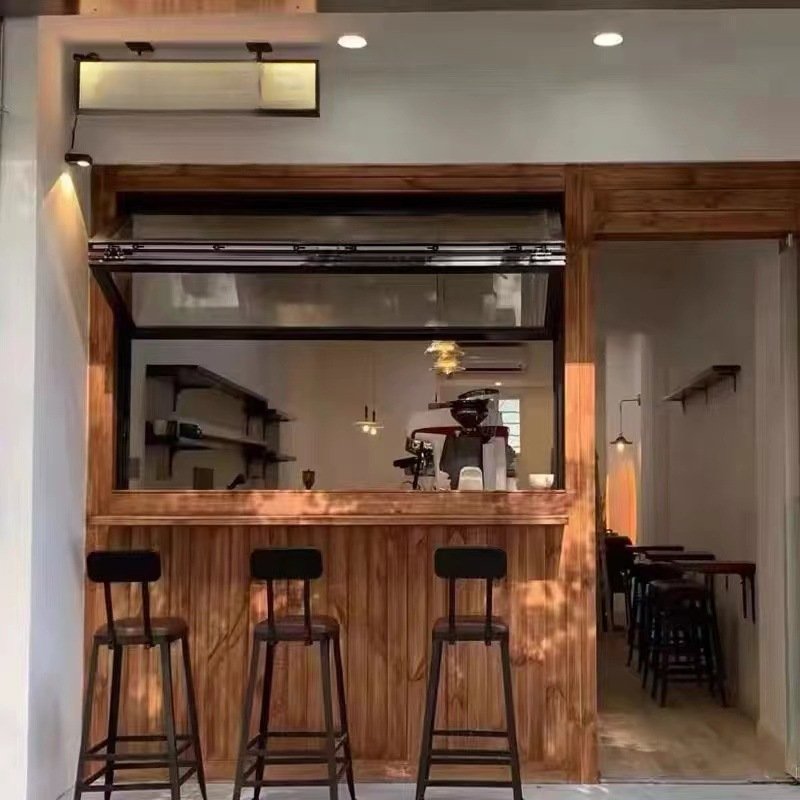 for home Bi Fold Slide Up Top Others Vertical Fold Bifold Commercial Sliding Pass Through moulding design folding window