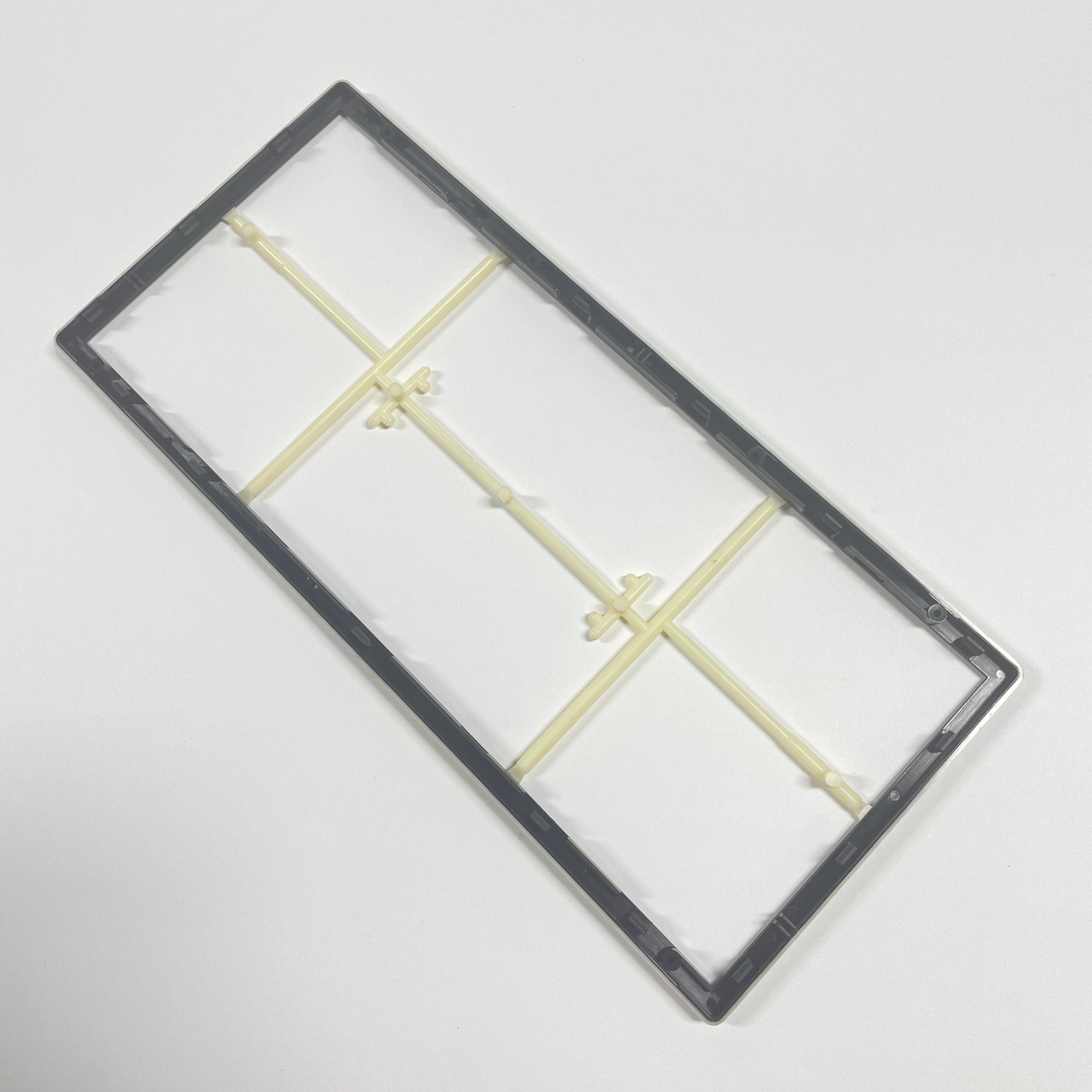 New High-End Listing 2 Slot Plastic Injection Molding Service Custom Injection Molding Service Display Frame