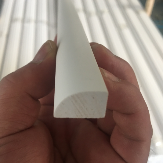 Hot Sale White Primed Pine Shoe Molding Flooring Moulding