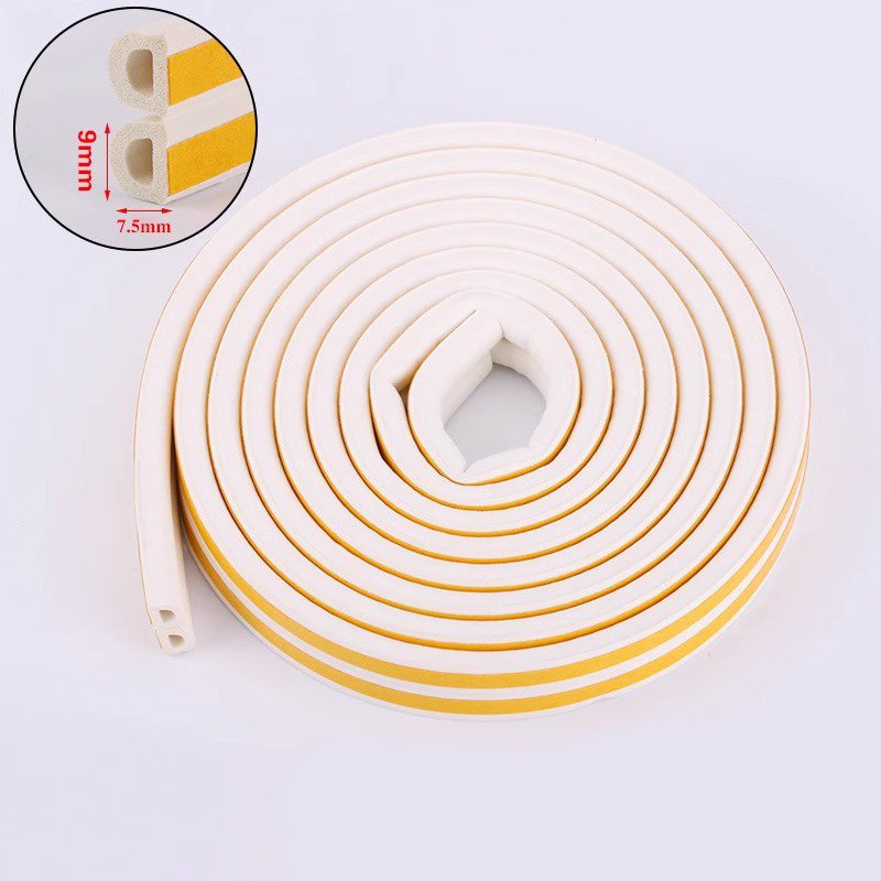 OEM Extruded Self Adhesive Sponge silicone Rubber Foam Roll Extruded Sealing Strip rubber seal EPDM Door Window Frame Seal strip