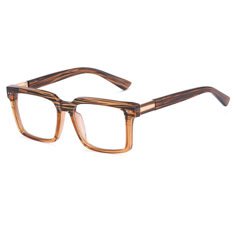 93501 New Classic Optical Eyeglasses Anti-blue Light TR90 Frame Spring Hinge Eyewear Latest Glasses Frame For Men