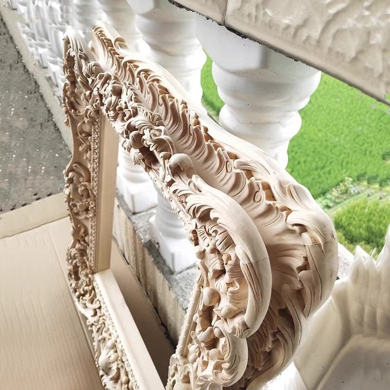 Customized Wooden Ornate Antique Large Baroque Art Canvas Custom Wood Picture Oil painting Frame Moulding For Wall Molding