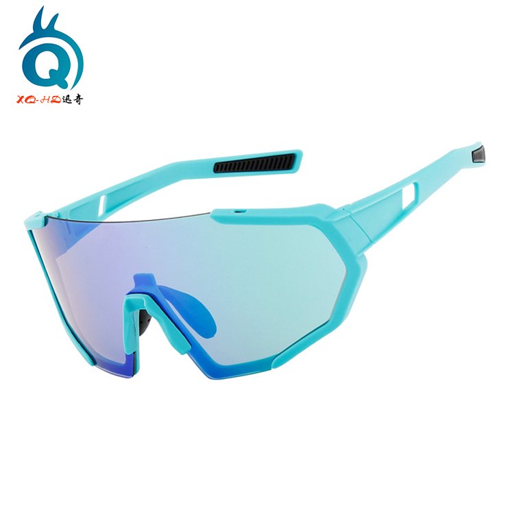XUNQI Newest polarized sport sun glasses gig frame Polarized lens sports sunglasses custom logo