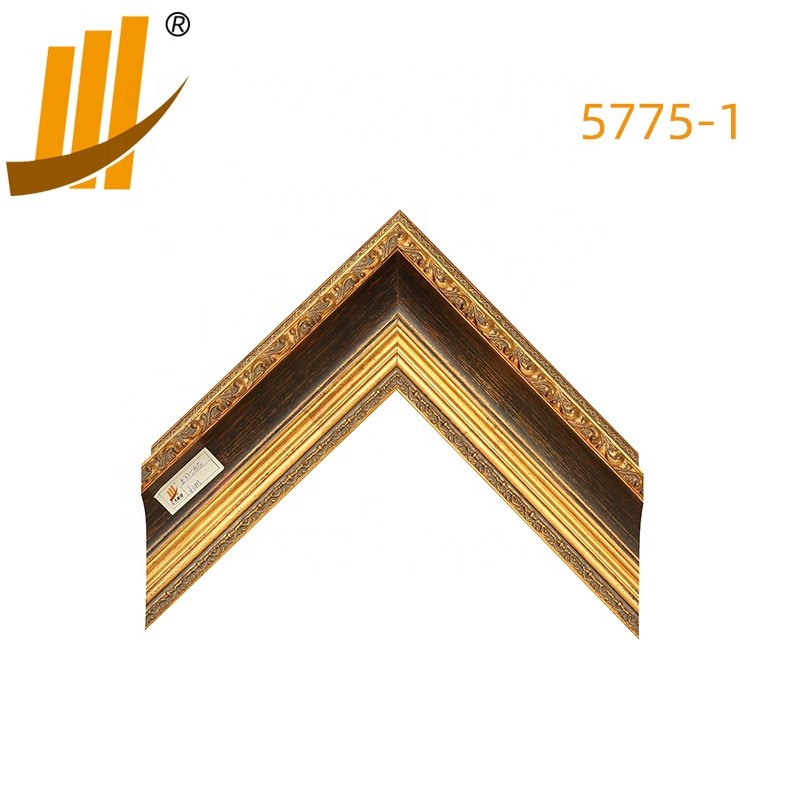 Huifeng Manufacturer Directly Sent Vintage Luxury Solid Wood Frame Moulding