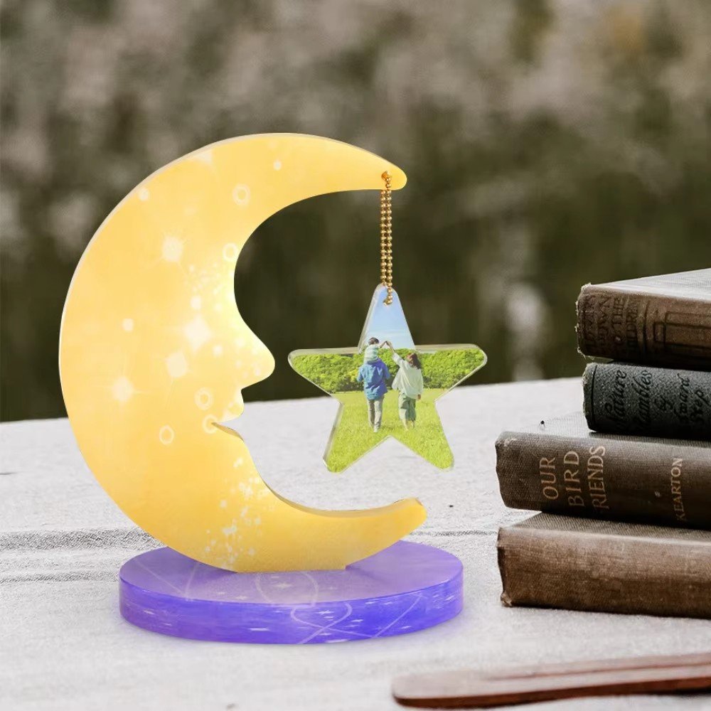 Candles Mould Heart Resin Pendant Photo Frame Moldes Para Velas De Silicona Simple Star Moon Gift Mold for Candles Candle Molds
