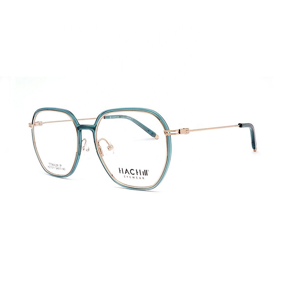 Hachill brand high quality titanium eyeglasses frame designer reading spectacle for men