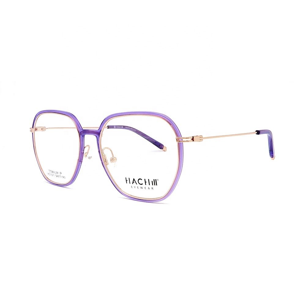 Hachill brand high quality titanium eyeglasses frame designer reading spectacle for men