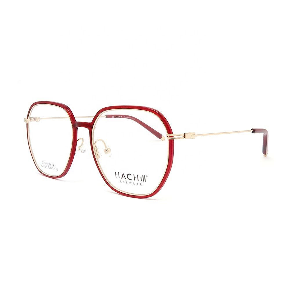 Hachill brand high quality titanium eyeglasses frame designer reading spectacle for men
