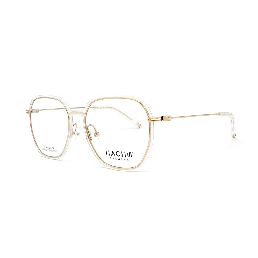 Hachill brand high quality titanium eyeglasses frame designer reading spectacle for men