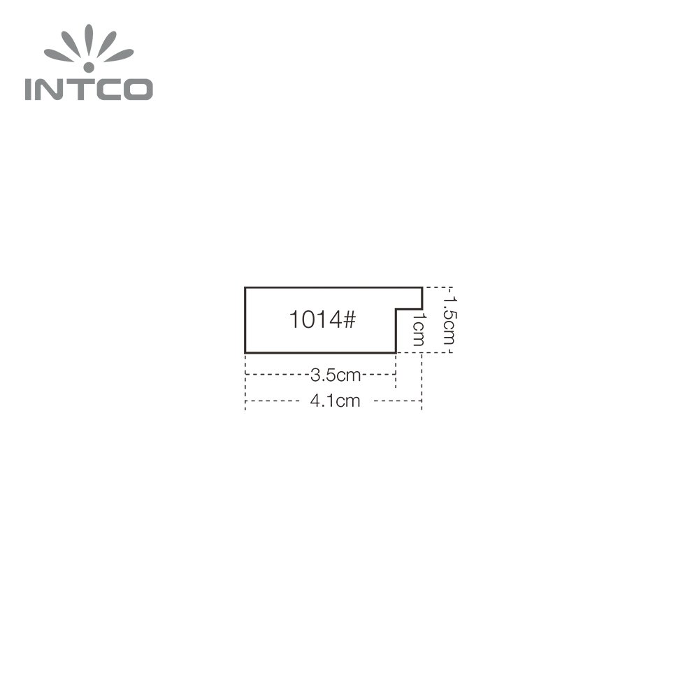 INTCO New Arrival 4cm Fashion Decorative Polystyrene Material PS Photo Frame Moulding