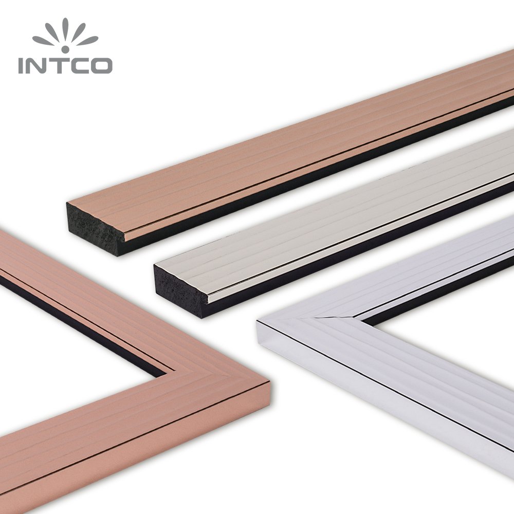 INTCO New Arrival 4cm Fashion Decorative Polystyrene Material PS Photo Frame Moulding