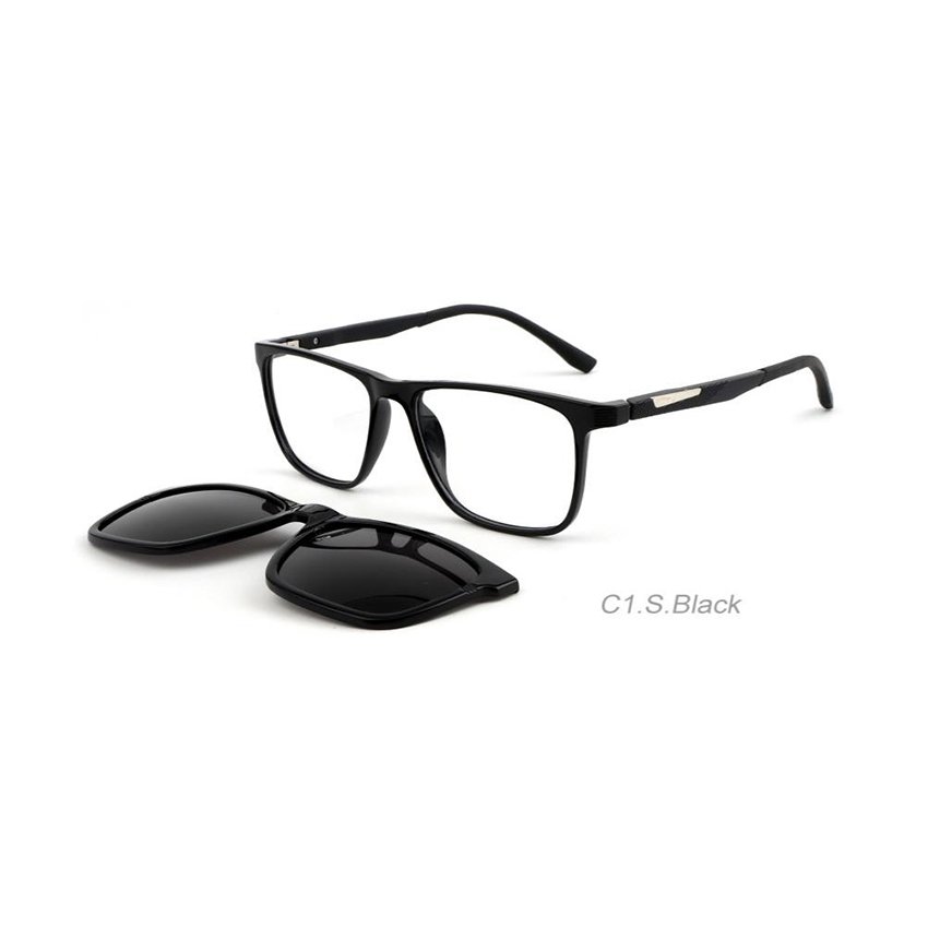 magnetic optical eyeglass fashion eyewear tr90 polarized clip on sunglasses eyeglasses for unisex
