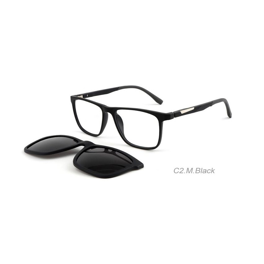 magnetic optical eyeglass fashion eyewear tr90 polarized clip on sunglasses eyeglasses for unisex