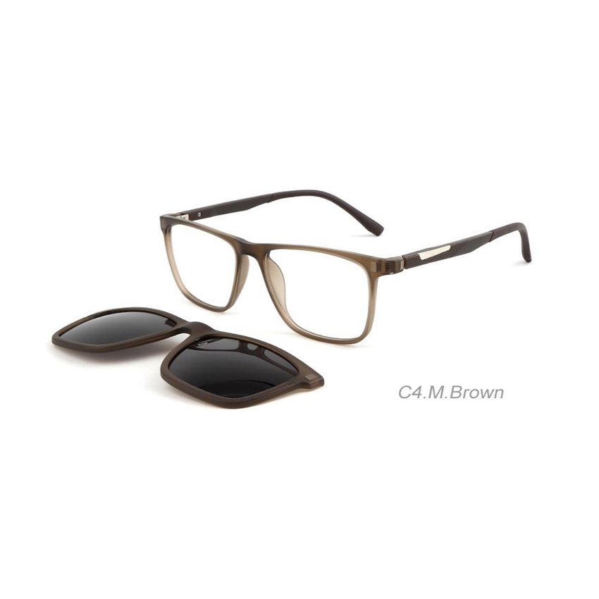 magnetic optical eyeglass fashion eyewear tr90 polarized clip on sunglasses eyeglasses for unisex