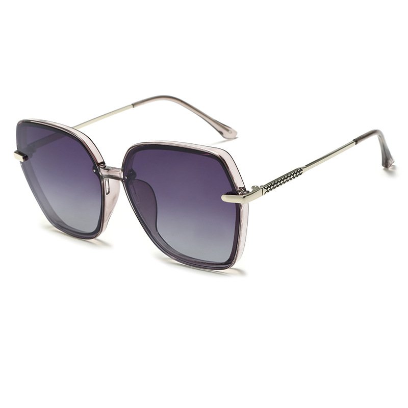 2024 New Fashion Women Sun Glasses UV400 Sunglasses Female Shades Eyewear Luxury Retro Large Frame Sunglasses Sunglasses