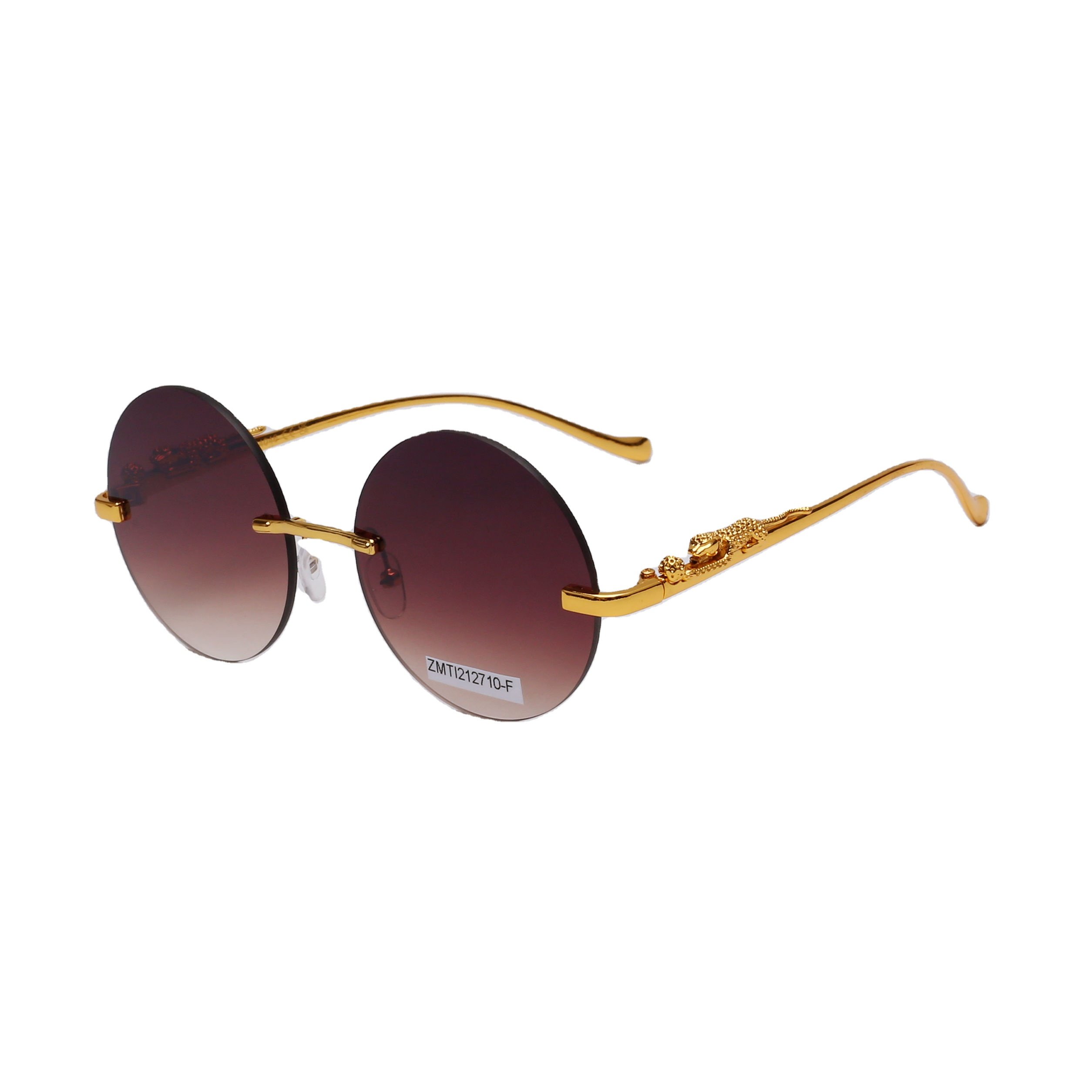 2024 High-quality fashion PC retro metal making women's sunglasses