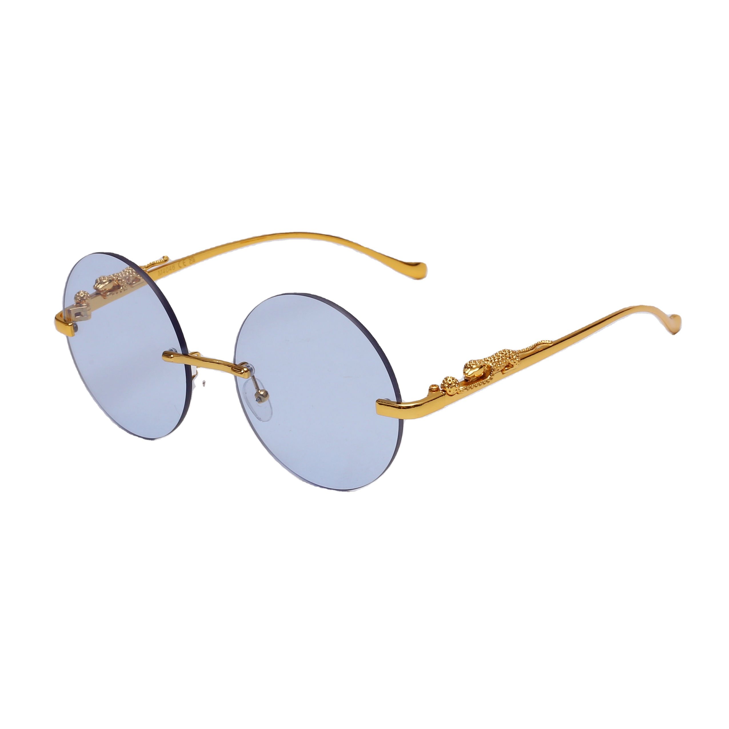 2024 High-quality fashion PC retro metal making women's sunglasses