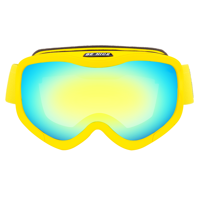 Dark Smoke Black Lens Snow Goggles Suppliers Decorative Frame Ski Glasses Stylish Adults Goggles