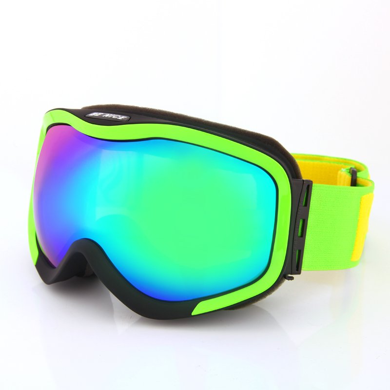 Dark Smoke Black Lens Snow Goggles Suppliers Decorative Frame Ski Glasses Stylish Adults Goggles