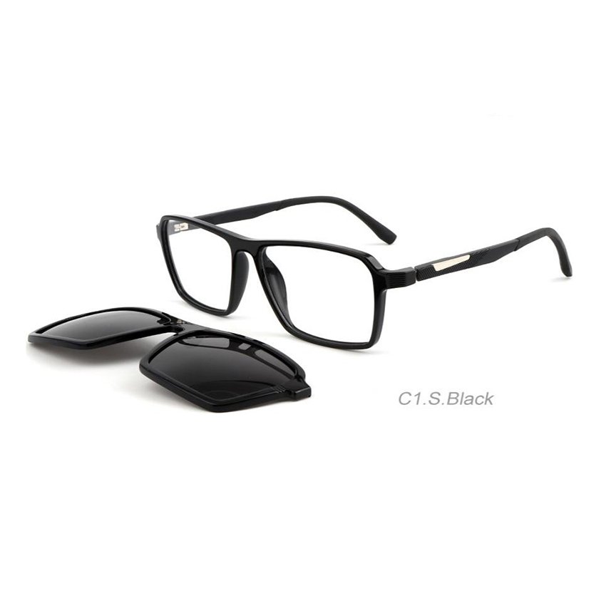 ready stock eyeglasses clip on magnetic polarized sunglasses fashion high quality glasses with magnet