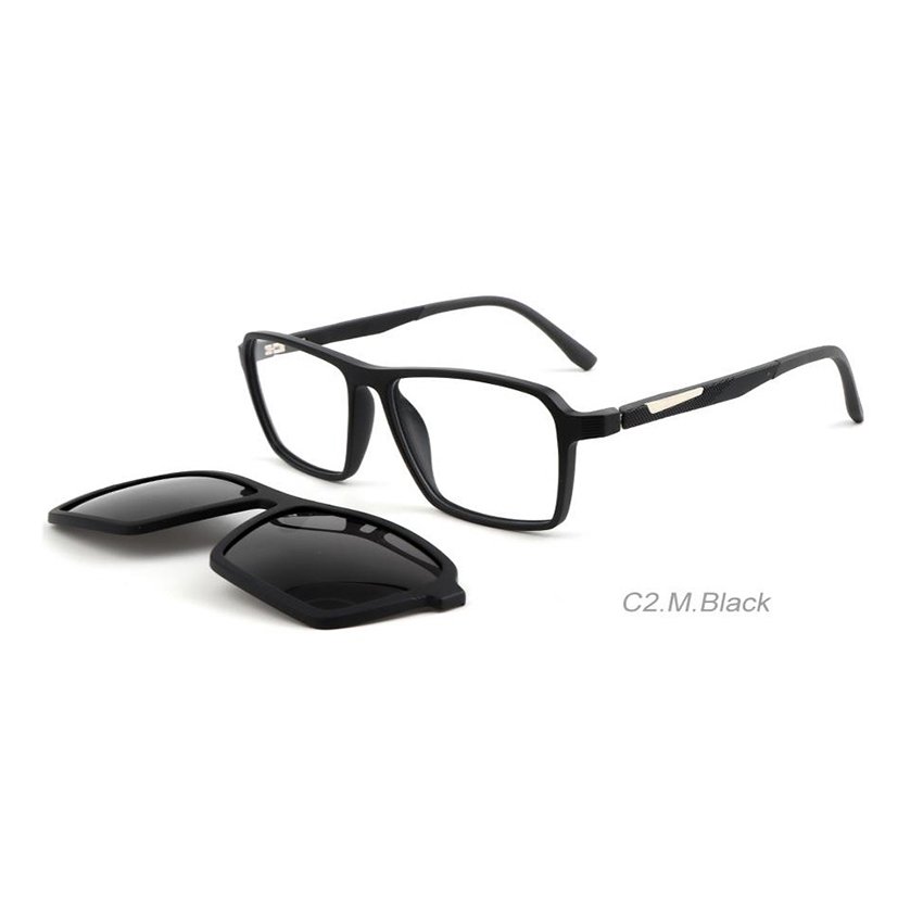 ready stock eyeglasses clip on magnetic polarized sunglasses fashion high quality glasses with magnet