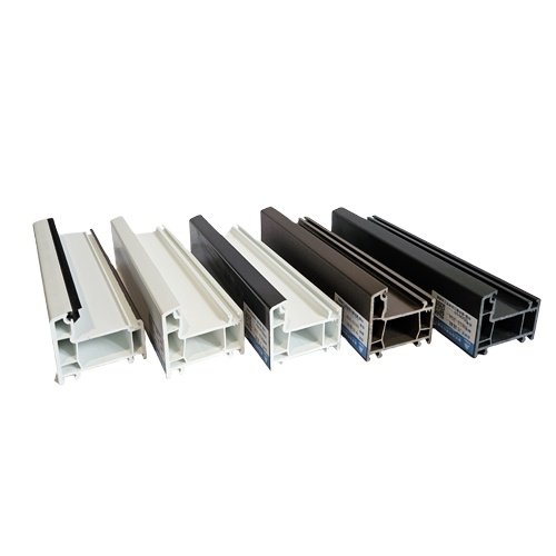 Haisu Manufacturer's Quality 60mm UPVC Casement Building Moulding Windows and Doors PVC Plastic Profiles Extruded Upvc Frame