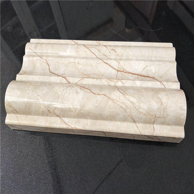 Solid PVC Marble Moulding Profile PVC Decorative Lines PVC Moulding for elevator