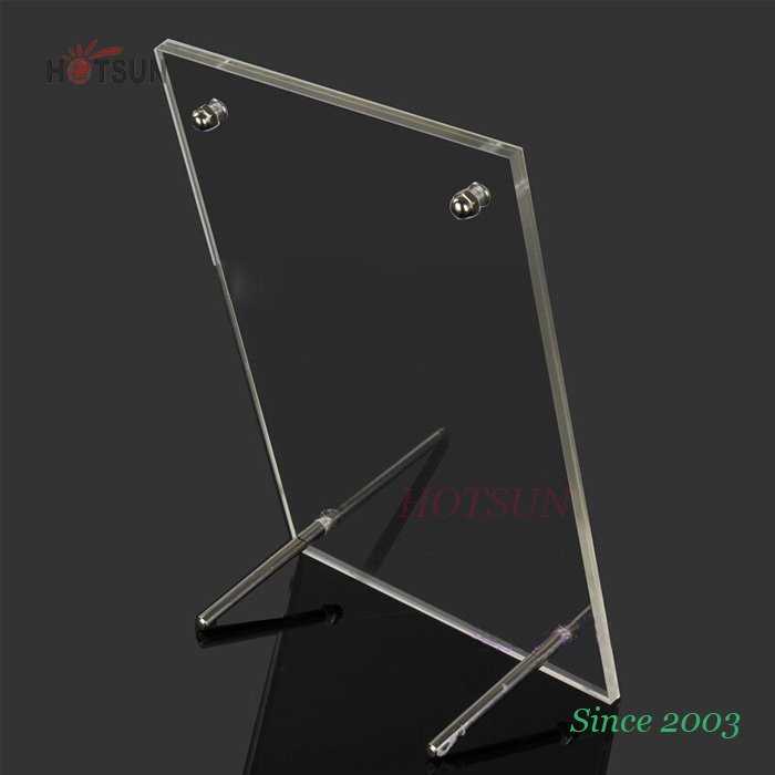 Clear Acrylic Plexiglass Organic Glass Magnet Photo Frame Picture