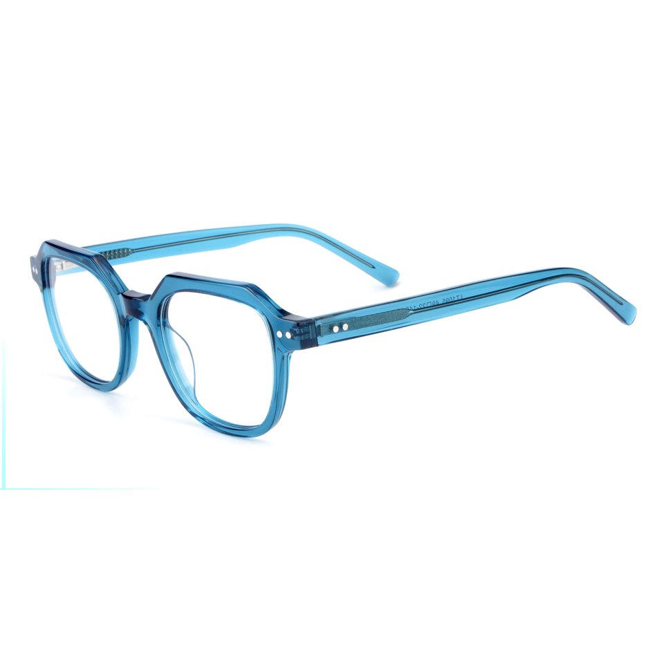 LMA 1095 Hot sale Retro Wholesale Unique round Acetate Glasses Custom Logo Women Men classic Eyeglasses Thin Frames 2024